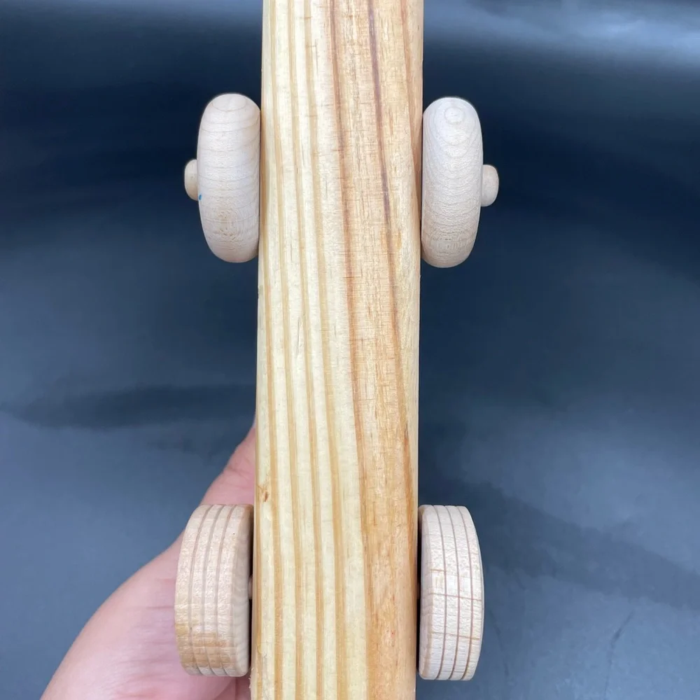 Wooden handcrafted 6” x 4” Train